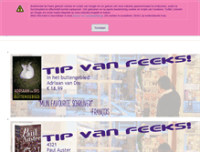 Tablet Screenshot of feeks.nl
